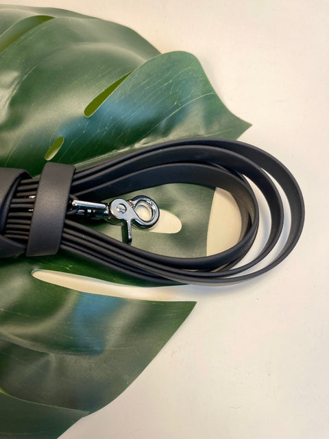 Biothane Schleppleine 7,5 Meter - schwarz