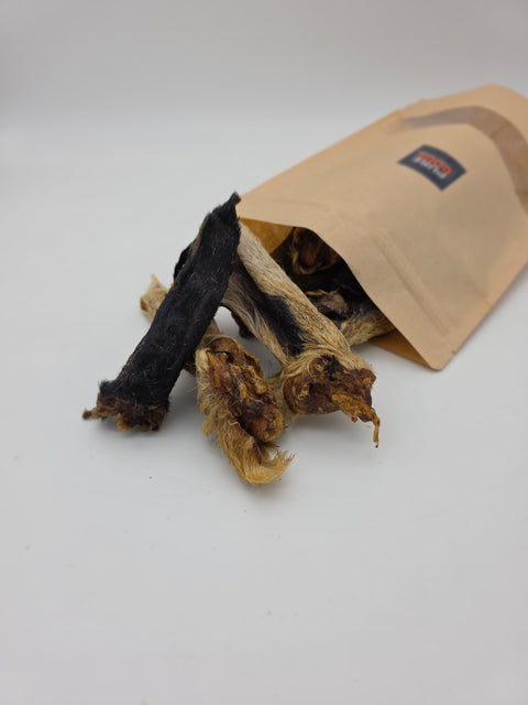 Ziegen Ohren mit Fell