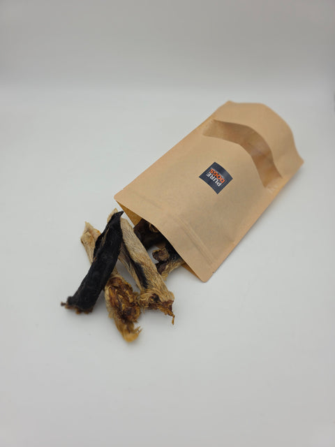 Ziegen Ohren mit Fell